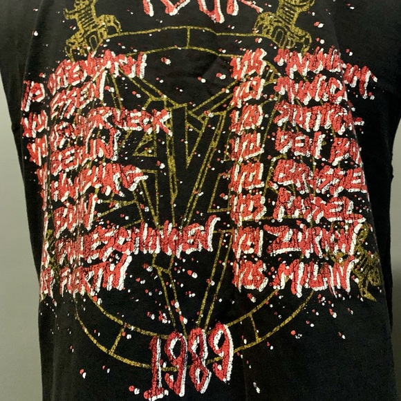 Slayer - South of Heaven 1989 World Sacrifice Tour - Picture 5 of 7